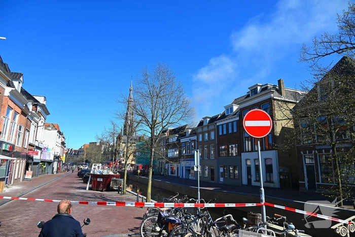 Veel rookontwikkeling door woningbrand