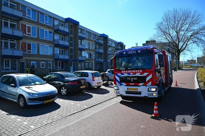 Brandweer ventileert woning na vergeten pan op vuur
