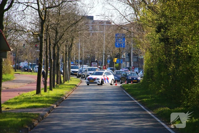 Automobilist klapt op andere automobilist tijdens afhandeling van een aanrijding