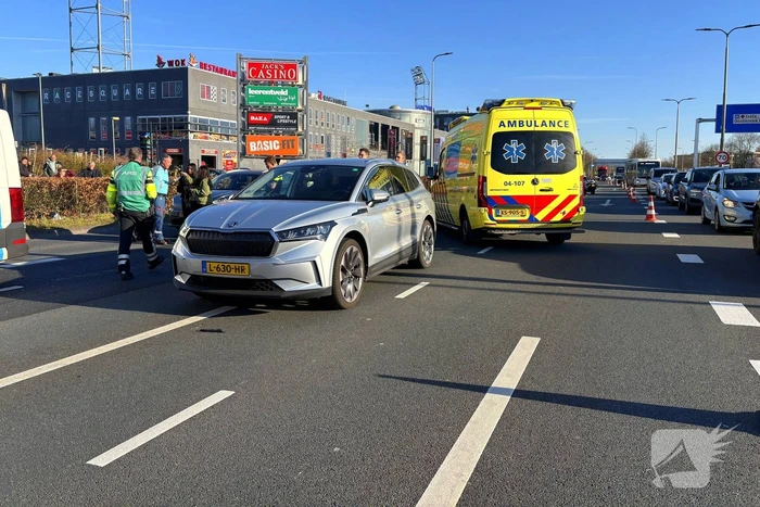 Ongeval tussen meerdere voertuigen