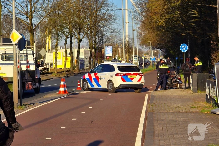 Scooterrijder gewond bij aanrijding met automobilist