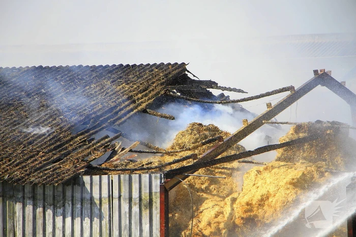 Brandweer ingezet voor grote brand