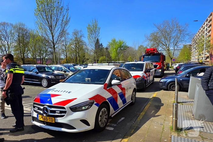 Persoon gewond bij brand in flatwoning