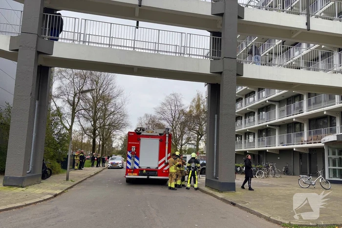 Brandweer ingezet voor barbecue op balkon