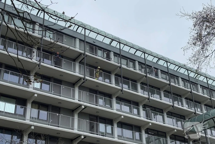 Brandweer ingezet voor barbecue op balkon