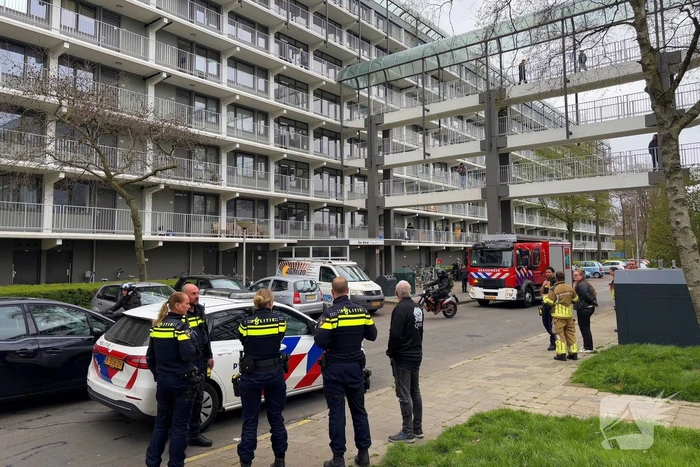Brandweer ingezet voor barbecue op balkon
