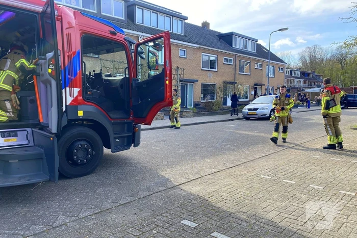 Brandweer ingezet voor gaslekkage in woning
