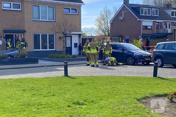 Brandweer ingezet voor gaslekkage in woning