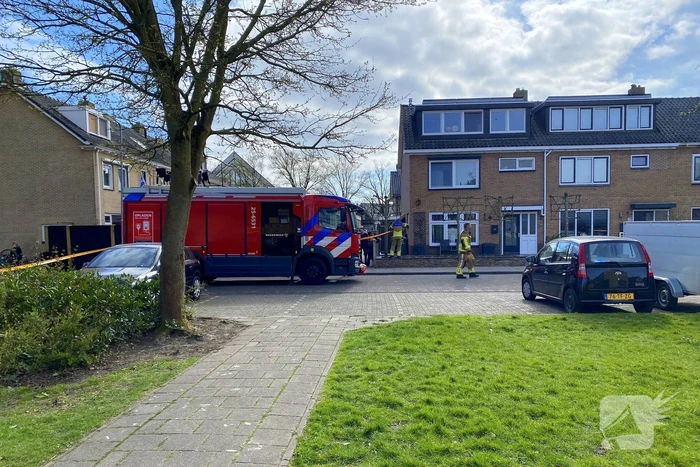Brandweer ingezet voor gaslekkage in woning