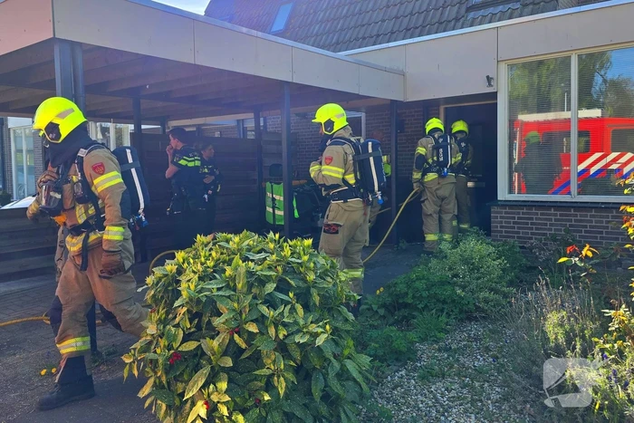 Brandweer ingezet voor brand in woning