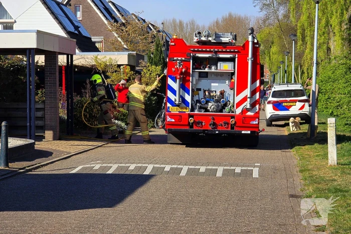Brandweer ingezet voor brand in woning