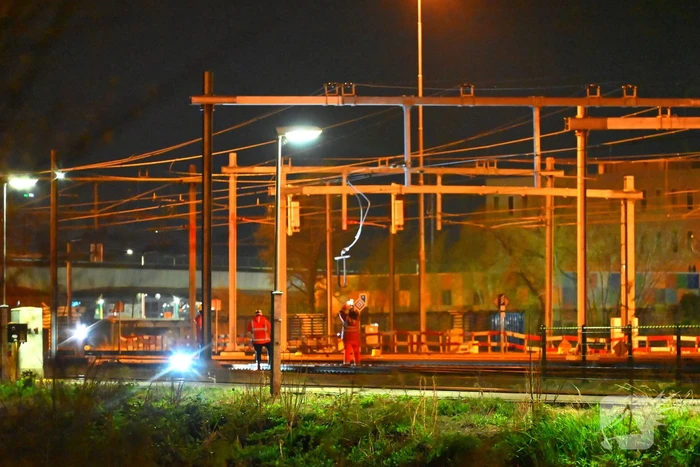 Defecte bovenleiding zorgt voor verstoring