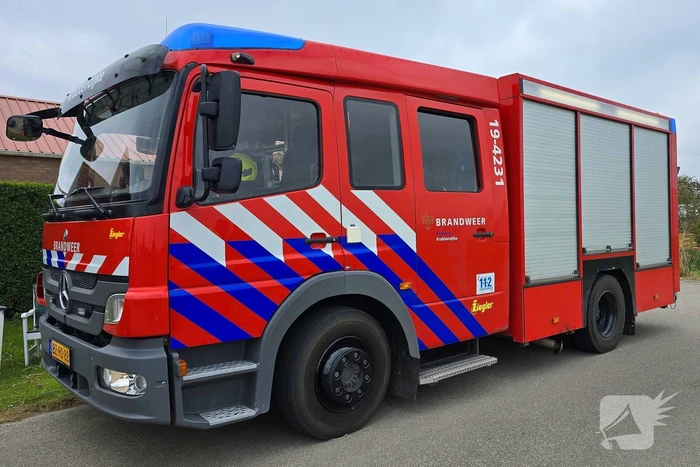 Persoon bekneld geraakt bij incident