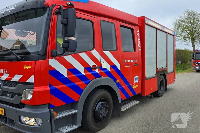 Persoon bekneld geraakt bij incident