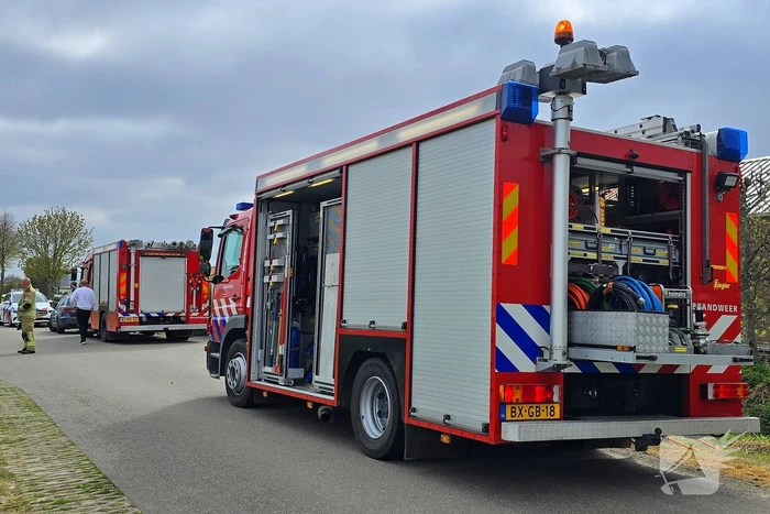 Persoon bekneld geraakt bij incident