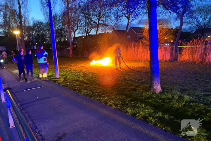 Brandweer ingezet voor buitenbrand