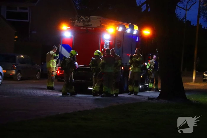 Brandweer ingezet voor brandstichting
