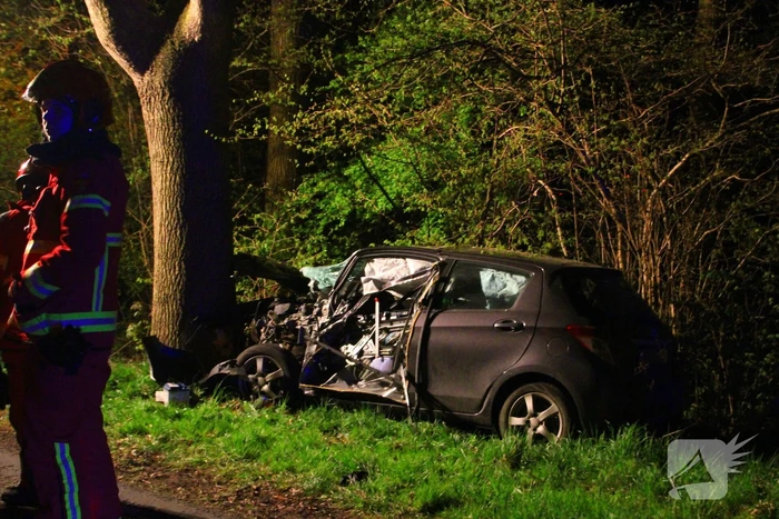 Gewonde bij ongeval tussen auto en trekker