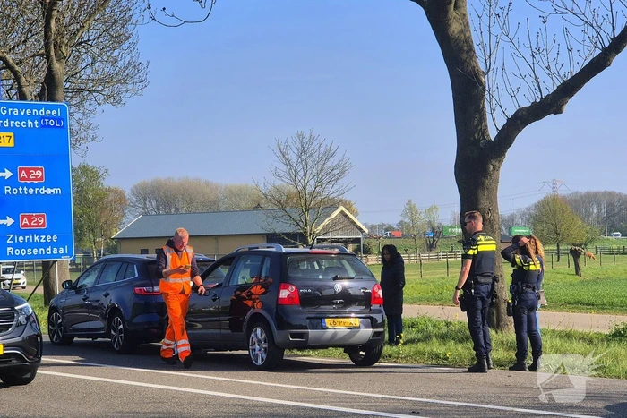 ongeval provincialeweg - n217 16,4 heinenoord