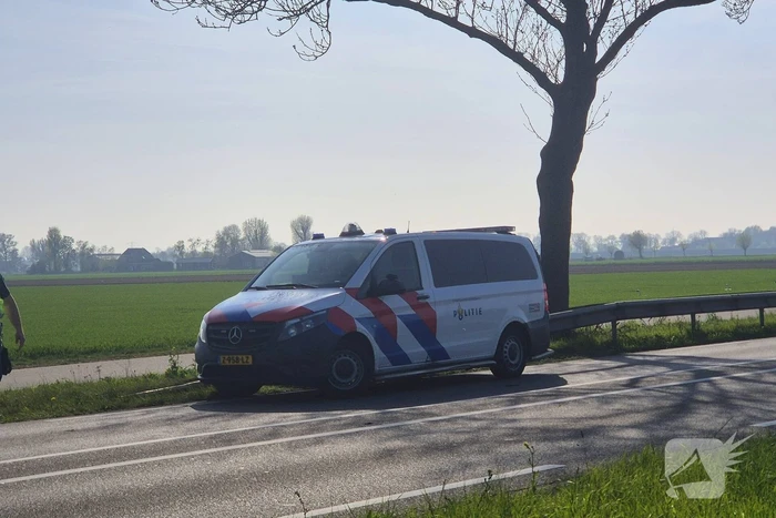 Kopstaart botsing tussen twee voertuigen