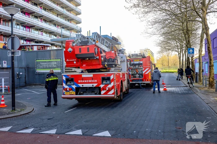 Brandweer ingezet voor brand in flatwoning