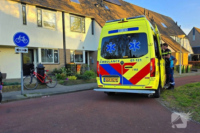 Fietser thuisgebracht na val op fietspad