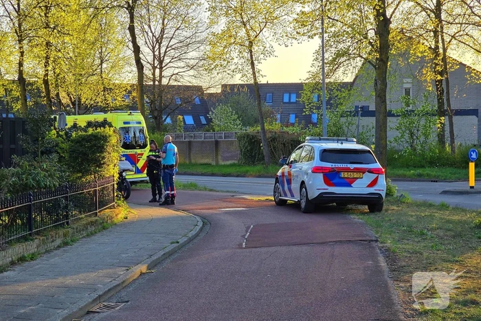Fietser thuisgebracht na val op fietspad