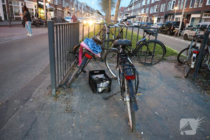 Fietser geschept bij voetgangersoversteekplaats
