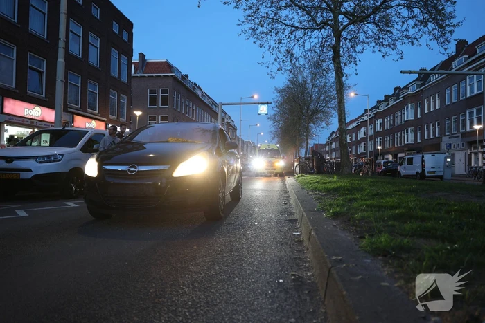 Fietser geschept bij voetgangersoversteekplaats