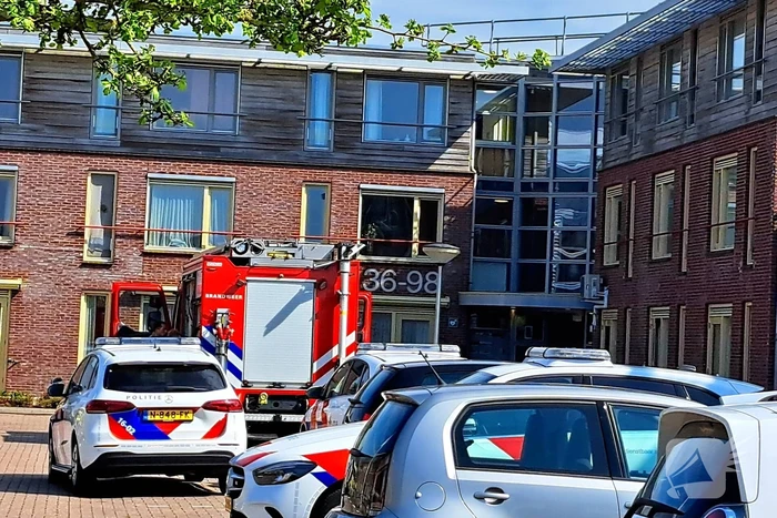 Persoon aangehouden bij brand
