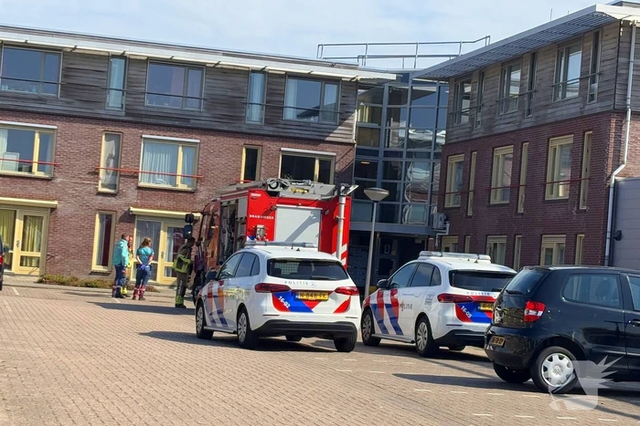 Persoon aangehouden bij brand