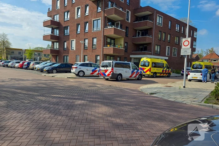 Traumateam assisteert bij medische noodsituatie