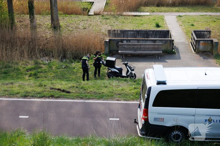 Bezorger gewond bij ongeval