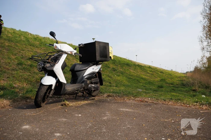 Bezorger gewond bij ongeval