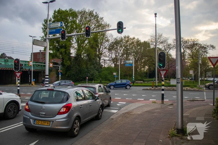 Gewonde bij kop-staart botsing