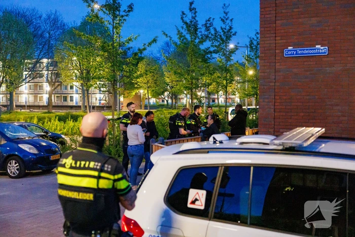Veel politie aanwezig bij melding steekincident