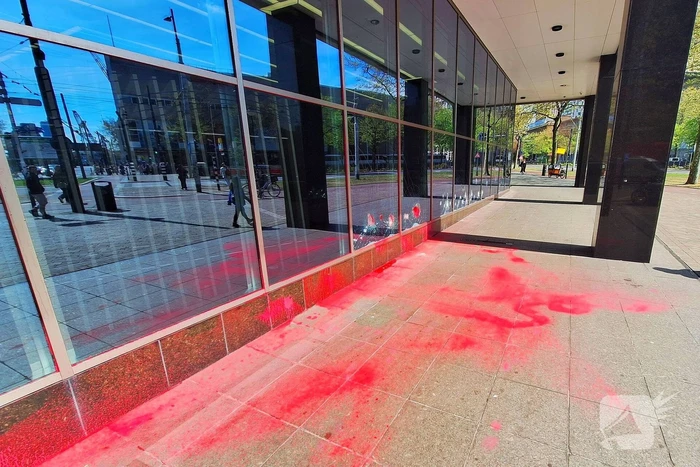 Veel schade aan gebouw verzekeraar na demonstratie
