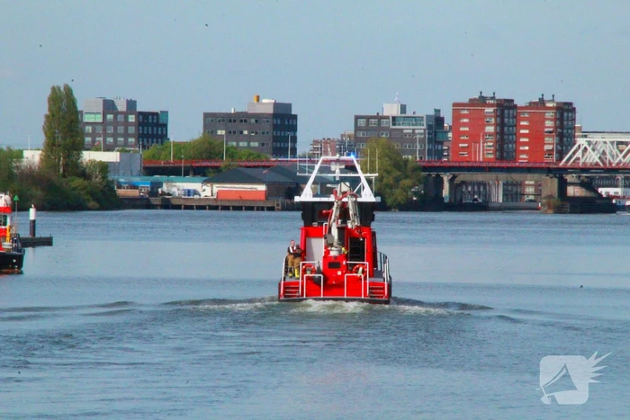 Veel rookontwikkeling bij grote brand in container