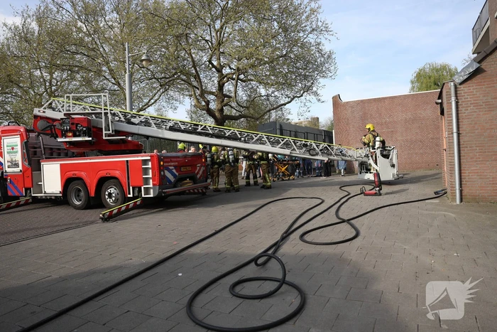 Brandweer ingezet voor woningbrand
