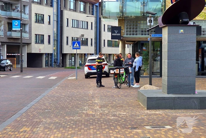 Aanrijding tussen fietsers