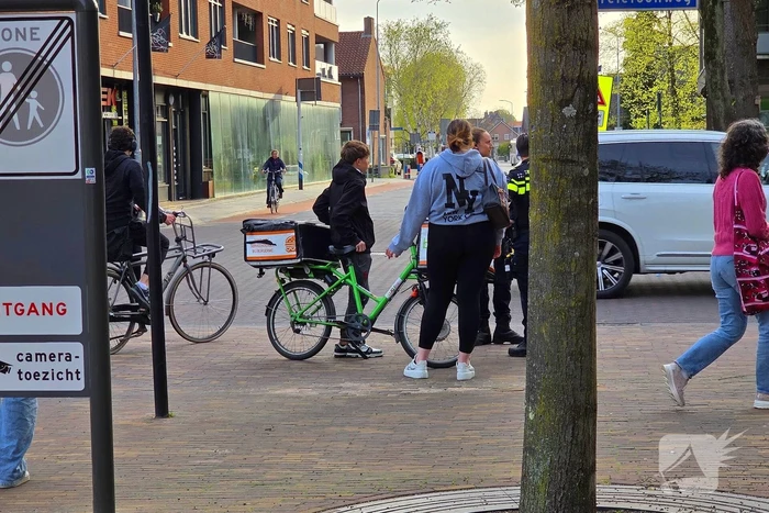 Aanrijding tussen fietsers