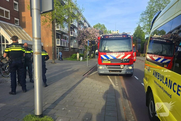 Brandweer ingezet voor gebouwbrand