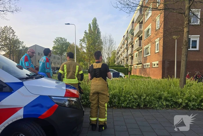 Brandweer ingezet voor gebouwbrand