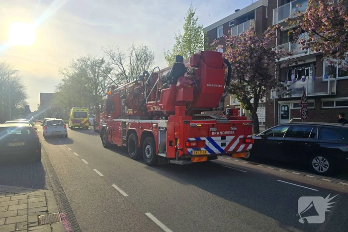 Brandweer ingezet voor gebouwbrand