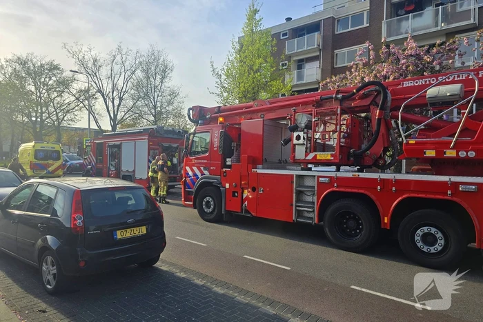 Brandweer ingezet voor gebouwbrand