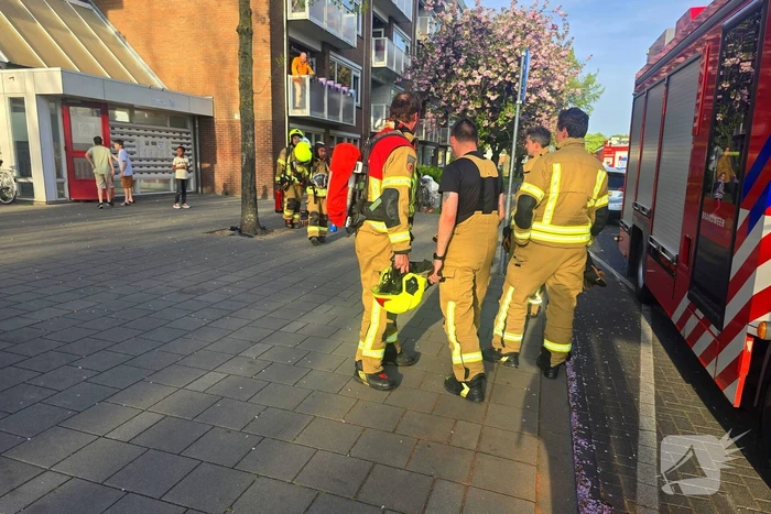 Brandweer ingezet voor gebouwbrand