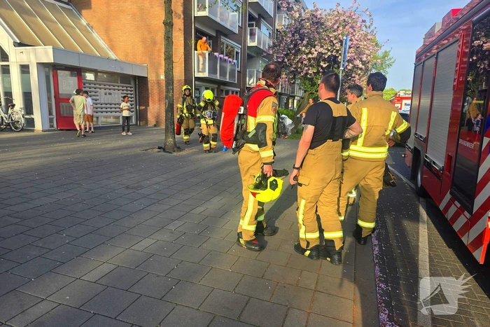 Brandweer ingezet voor gebouwbrand