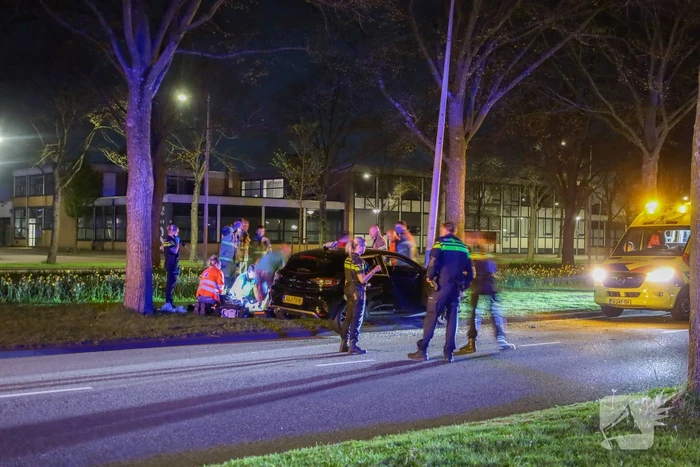 Man zwaargewond bij eenzijdig ongeluk