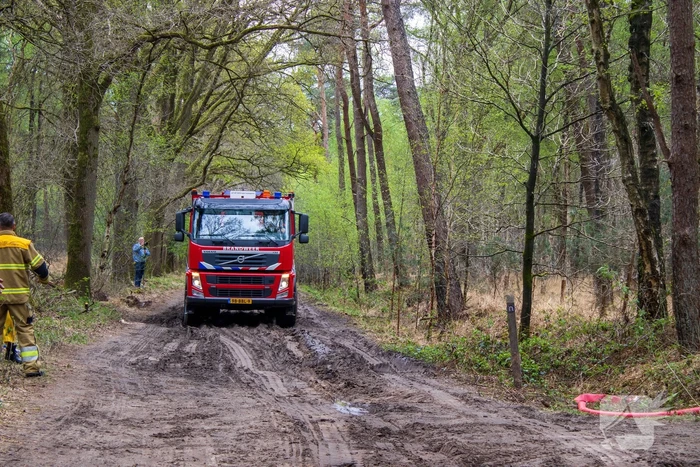 Brandweer blust wederom bosbrand