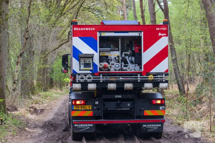 Brandweer blust wederom bosbrand